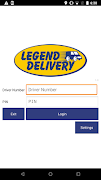 Legend Delivery Plakat