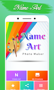 Name Art Photo Editor - Name on Pics Focus Filters poster