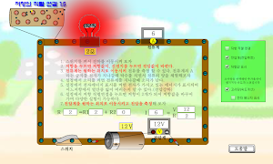 پوستر 저항의 직렬연결 가상실험