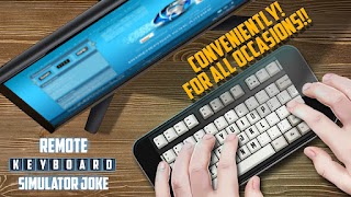 Remote Keyboard Simulator Joke โปสเตอร์