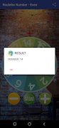 Roulette Number - Even screenshot 2