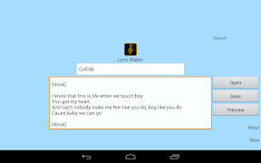 Lyric Maker تصوير الشاشة 4