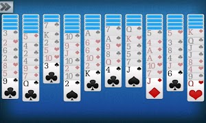 برنامه‌نما Spider Solitaire عکس از صفحه