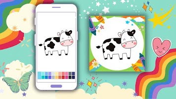 Coloring Book: Cow Dot Marker 截圖 2