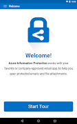 برنامه‌نما Azure Information Protection عکس از صفحه