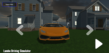 برنامه‌نما Lamborghini Driving Simulator عکس از صفحه