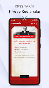 Poster KPSS Tarih Şifre ve Kodlamalar