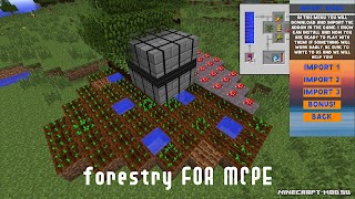 Forestry Mod for Minecraft PE 스크린샷 2