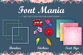 Font Mania اسکرین شاٹ 1