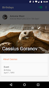 Lockscreen Birthdays स्क्रीनशॉट 2