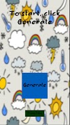 برنامه‌نما Wether Generator عکس از صفحه