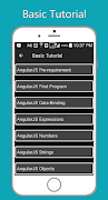 Learn AngularJS Offline Tutori 截图 3