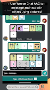 برنامه‌نما Weave Chat AAC عکس از صفحه