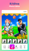 Krishna Photo Editor captura de pantalla 2