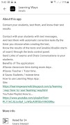 Learning Ways App 스크린샷 5