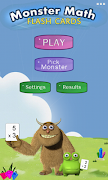 Monster Math Flash Cards постер