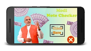 Modi Note Checker (Prank App) 截图 1