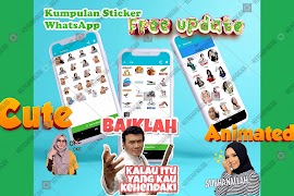 Kumpulan Stiker WA Lucu Affiche