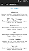 5 Schermata Fix Your Ticket - Roberts & Ro