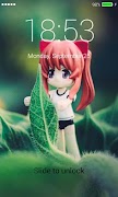برنامه‌نما Anime Lock Screen App عکس از صفحه