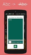 برنامه‌نما Text Styler عکس از صفحه