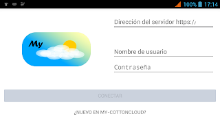 cottonCloud (ownCloud client) captura de pantalla 3