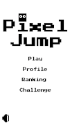 Pixel Jump Plakat
