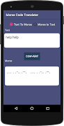Morse Code Translator ภาพหน้าจอ 2