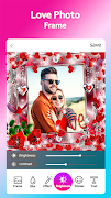 Love You Photo Frame poster