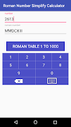 Roman Number Calculator screenshot 6