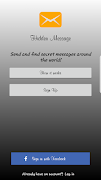 Hidden Message *location based постер