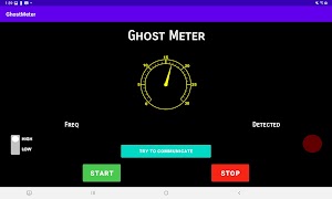 Poster Ghost Meter