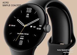 ACRO Simpleless A1 Watchface ภาพหน้าจอ 5
