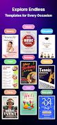 Flyer Maker & Poster Maker 截图 1
