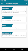 Countdown Widget اسکرین شاٹ 5