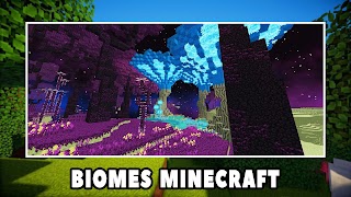 Biomes Mod for Minecraft PE capture d'écran 1