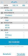 AJA DataCalc screenshot 2