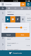 GoTranscript - Voice recorder capture d'écran 3