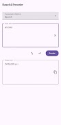 Crypto Encoder Decoder اسکرین شاٹ 1