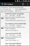 WiFi Analyzer スクリーンショット 2