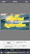Video Text Editor screenshot 1