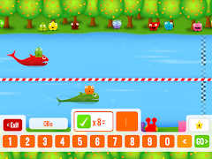 برنامه‌نما Squeebles Maths Race عکس از صفحه