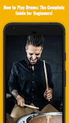 Drum Lessons Guide পোস্টার