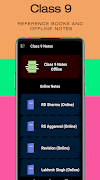 Class 9 Notes Offline 2025-26 ảnh chụp màn hình 1