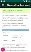 Django documentation offline syot layar 1