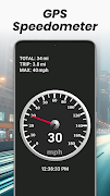 GPS Speedometer: Mph Tracker ảnh chụp màn hình 2