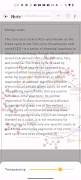 Transparent Notes captura de pantalla 3