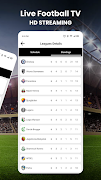 Live football TV HD Streaming syot layar 4