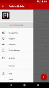 برنامه‌نما Fade In Mobile عکس از صفحه