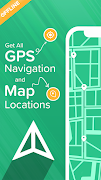 برنامه‌نما Offline Maps – GPS Navigation, عکس از صفحه